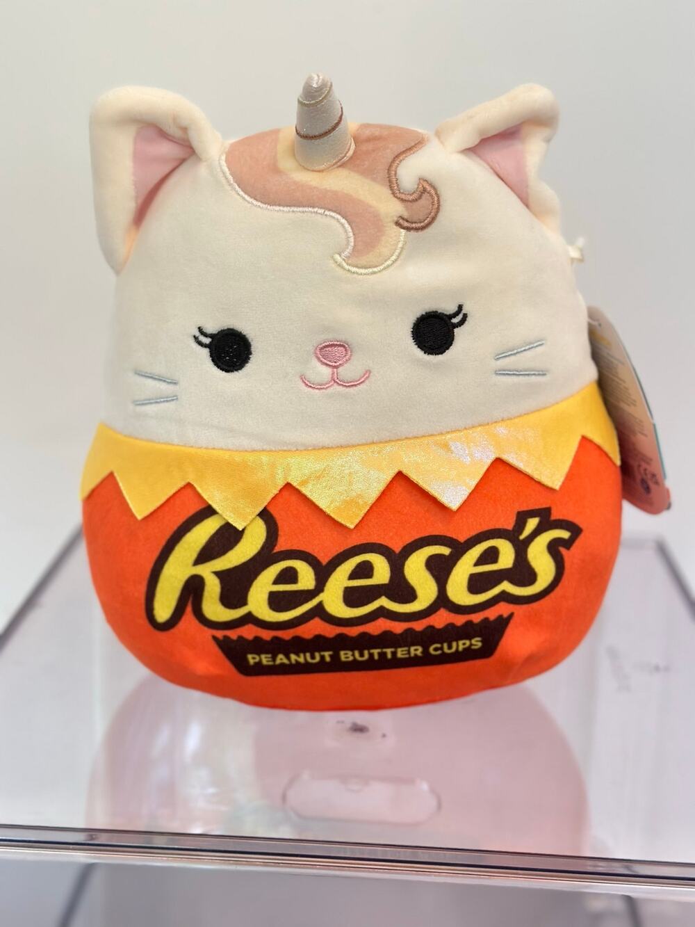 8” Squishmallow Hersheys Reese’s Caticorn the Tovinda NWT